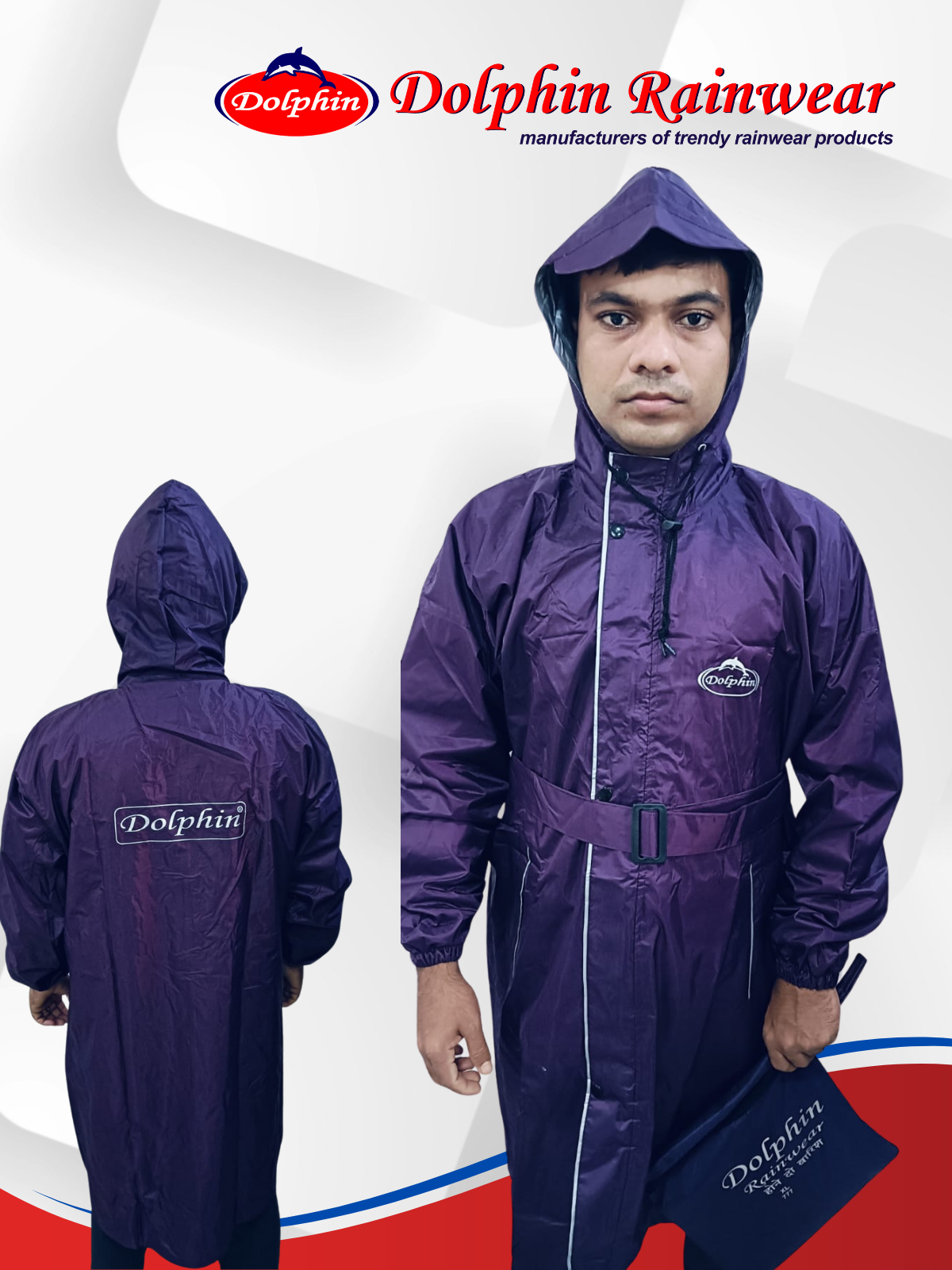 Long Raincoat for Men